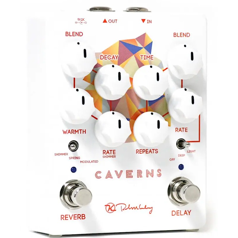 Keeley Electronics Caverns V2 Reverb Delay Effects Pedal