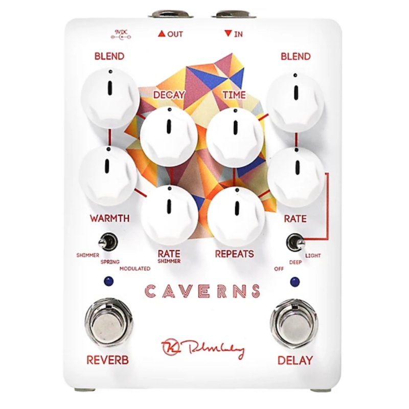 Keeley Electronics Caverns V2 Reverb Delay Effects Pedal