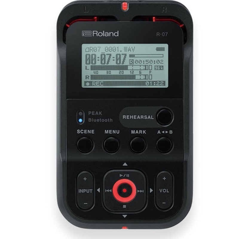 Roland R-07 Digital 2-Channel Hand-held Field Recorder