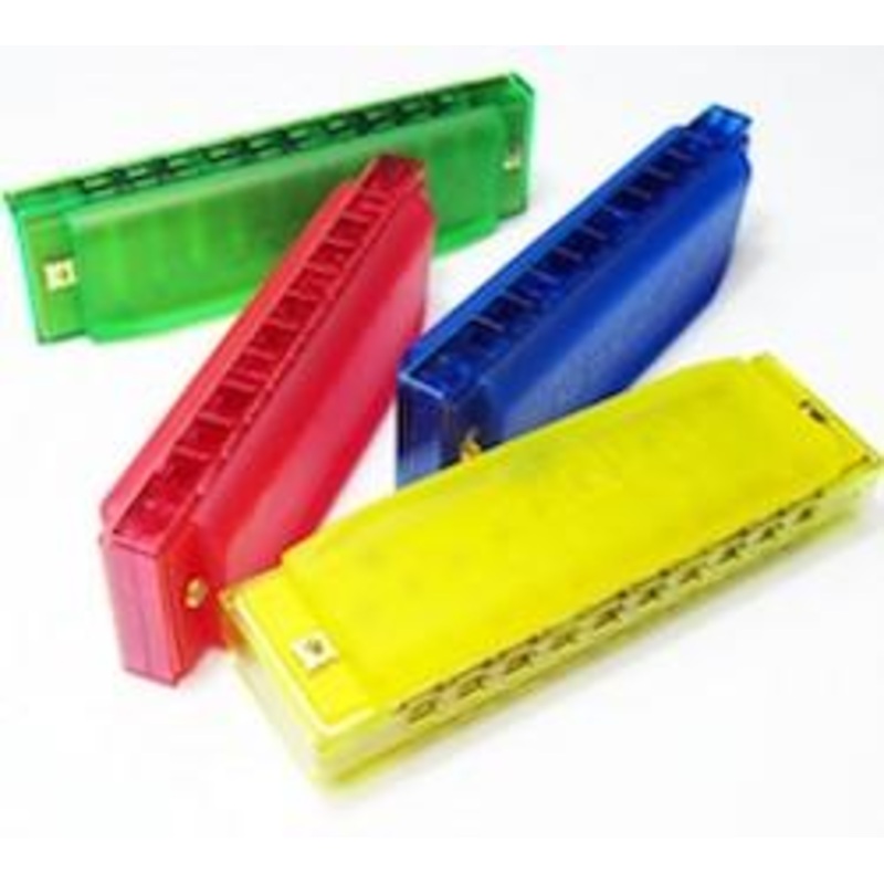 Hohner Clearly Coloful Harmonica CCH48 Key of C