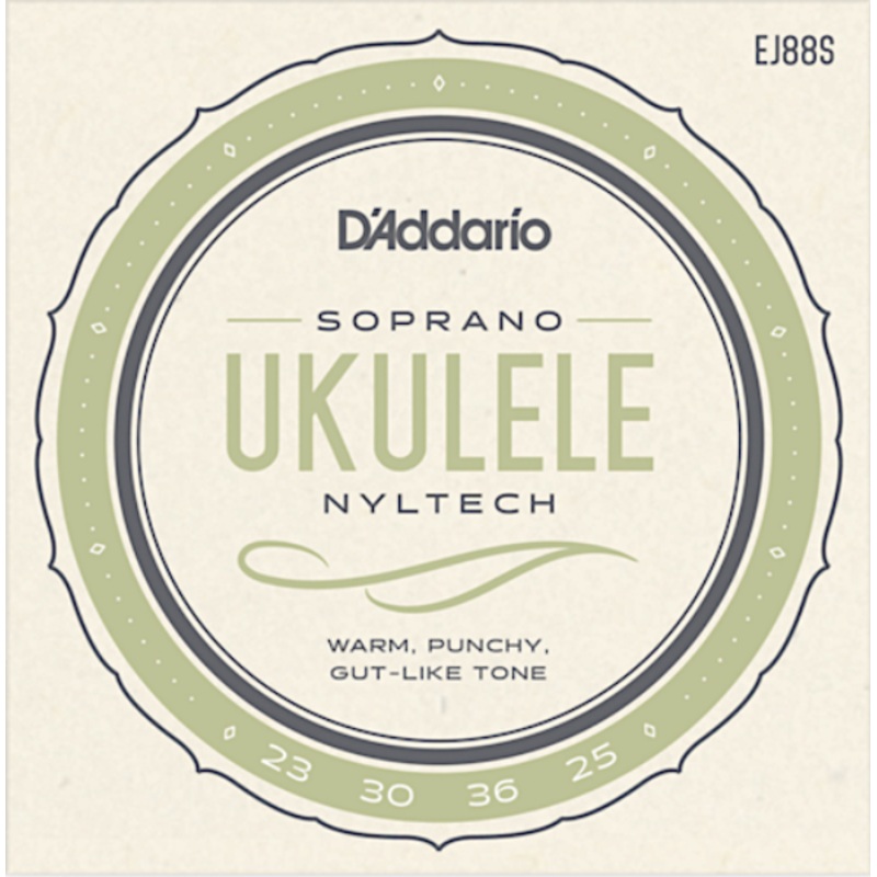 D’Addario EJ88S Nyltech Soprano Ukulele String Set