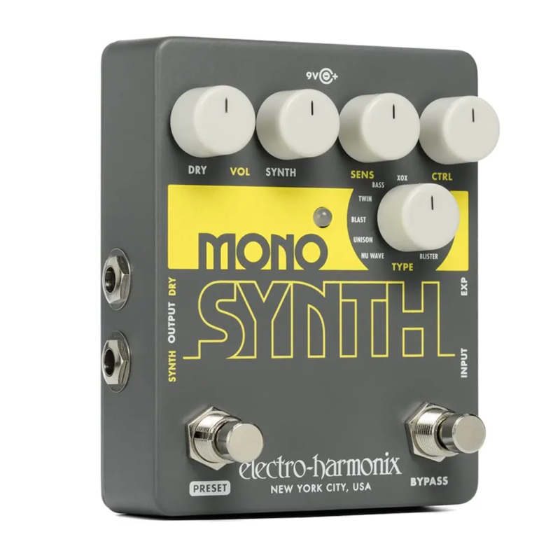 Electro-Harmonix MONO Synthesizer Guitar Effects Pedal