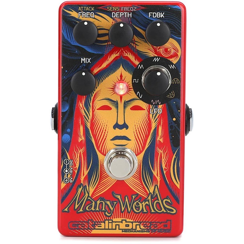 Catalinbread Effects Many Worlds Phaser Effects Pedal