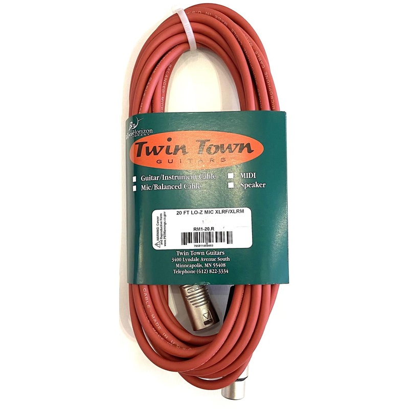 RapcoHorizon M1-10 Mic Cable Club Series XLR Microphone Cable