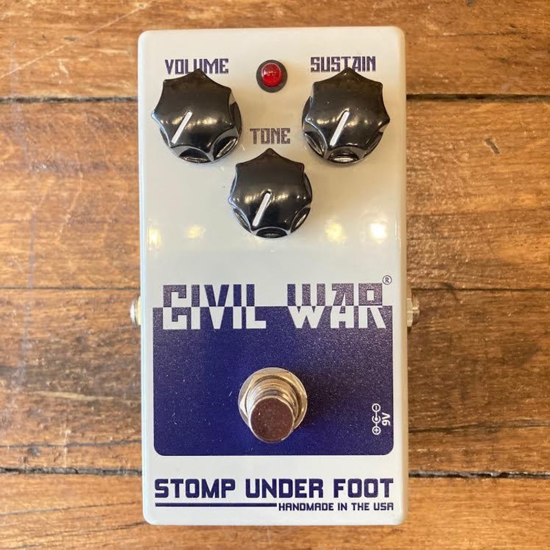 Stomp Under Foot Civil War Fuzz Effects Pedal