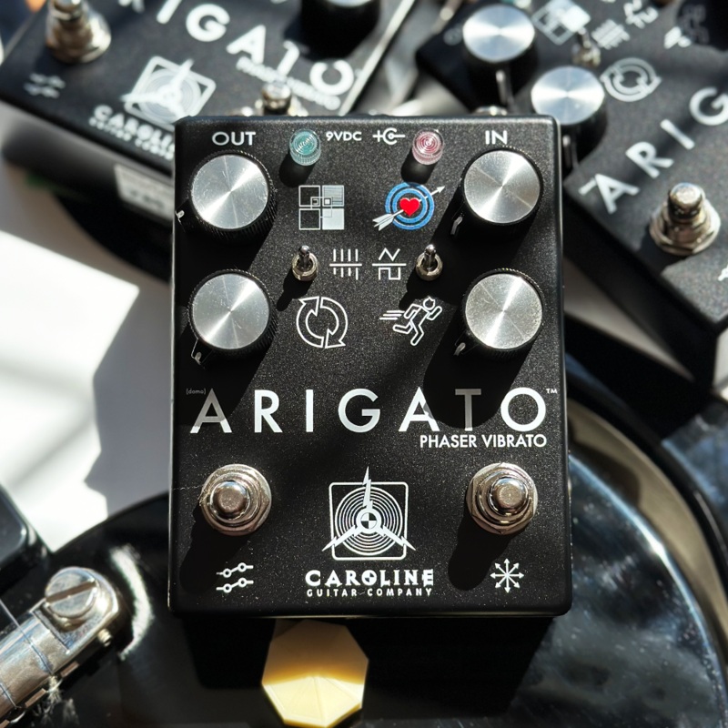 Caroline Guitar Company Limited Edition Arigato Phaser Vibrato Effects Pedal