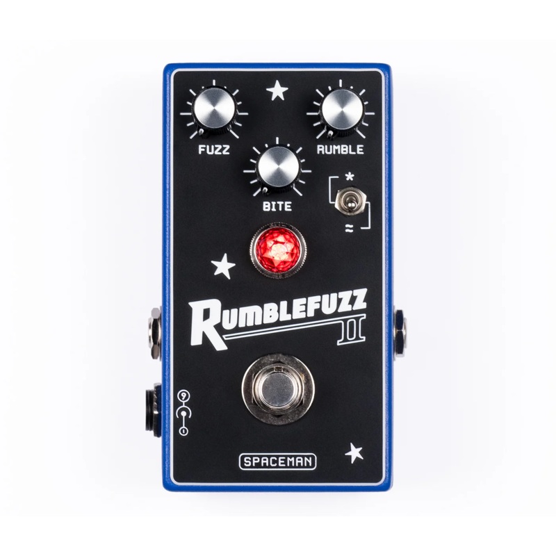 Spaceman Effects Blue Edition Rumble Fuzz Effect Pedal