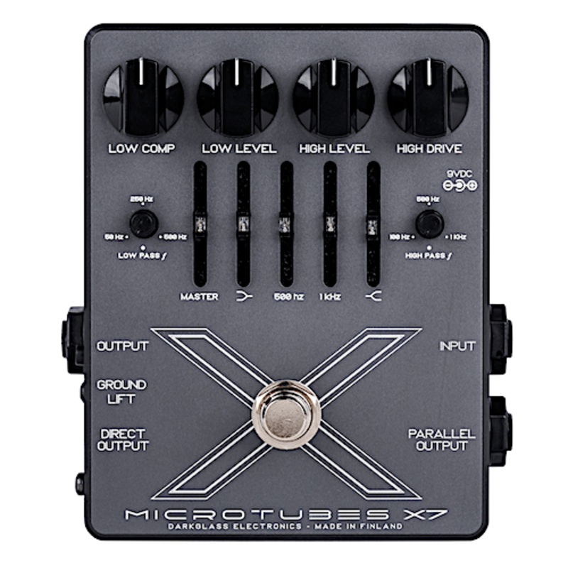 Darkglass Microtubes X7 Bass Preamp Effects Pedal