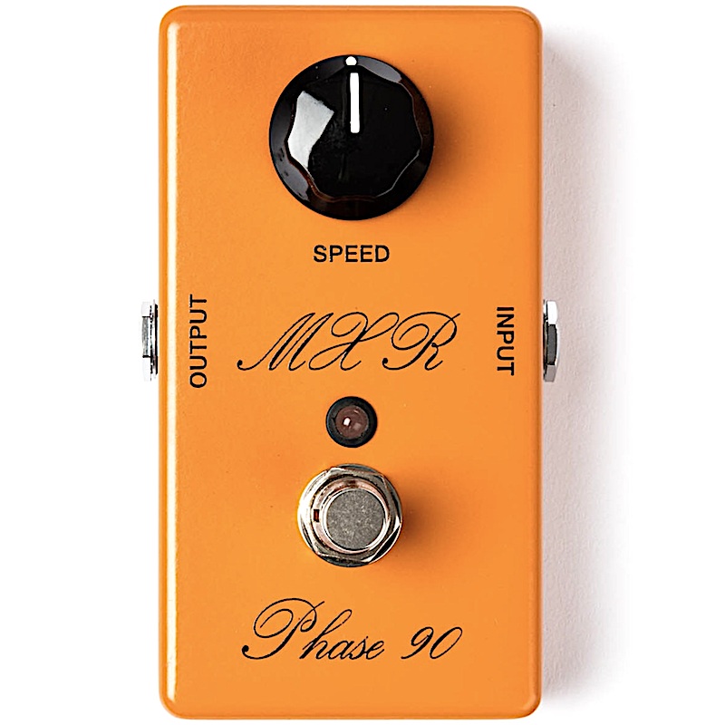 MXR CSP101SL Custom Shop Script Logo Analog Phase 90 with LED Effect Pedal