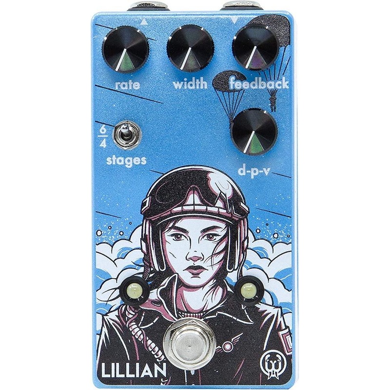 Walrus Audio Lillian Multi-Stage Analog Phaser Guitar Effects Pedal
