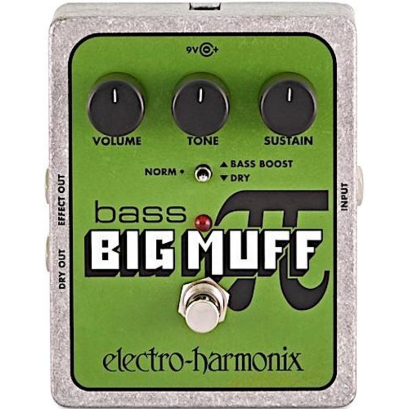 Electro-Harmonix Bass Big Muff Bass Fuzz Guitar Effects Pedal