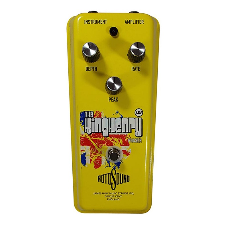 Rotosound King Henry Phaser Guitar Effects Pedal