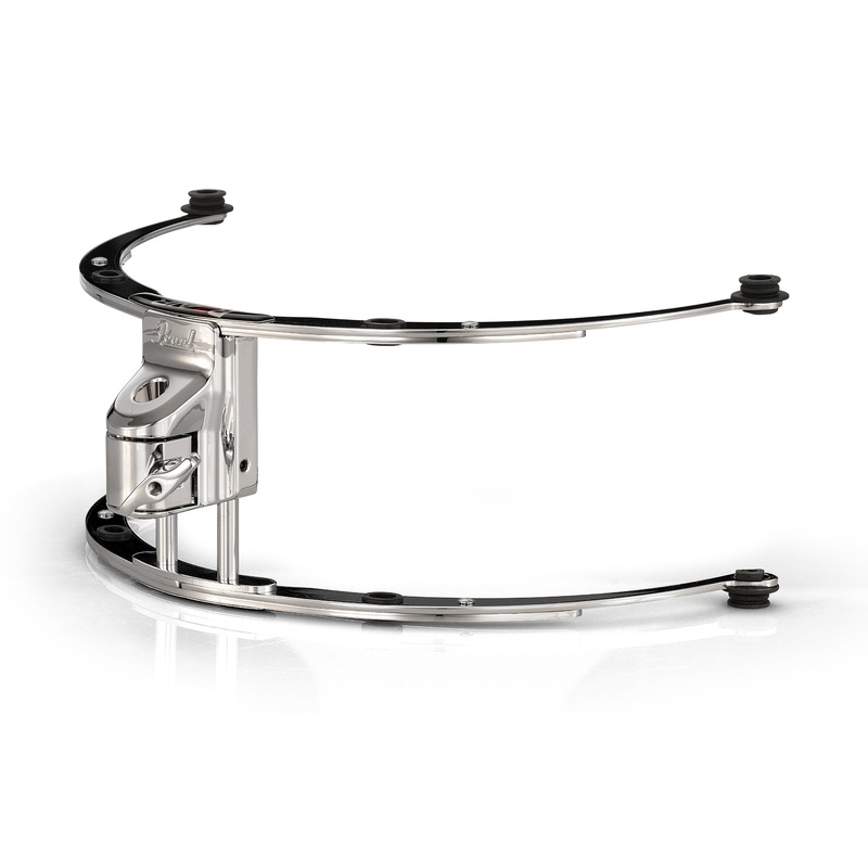 Pearl R2 Air Suspension Tom Mount for 12×7/12×8 w/12mm GyroLock-L Bracket Chrome