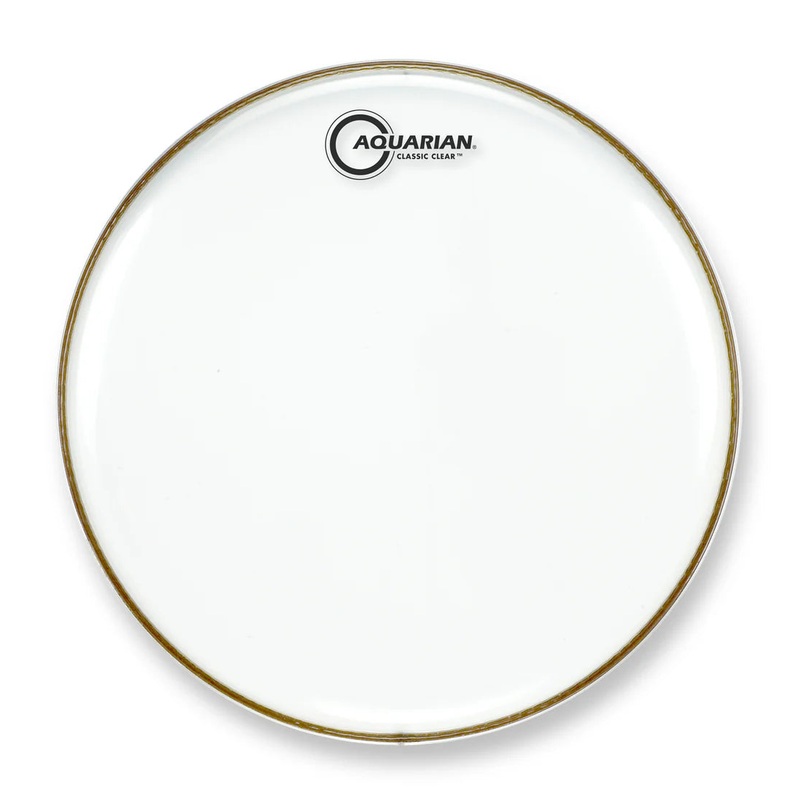Aquarian Classic Clear Tom Batter Head – 18″ – CC18
