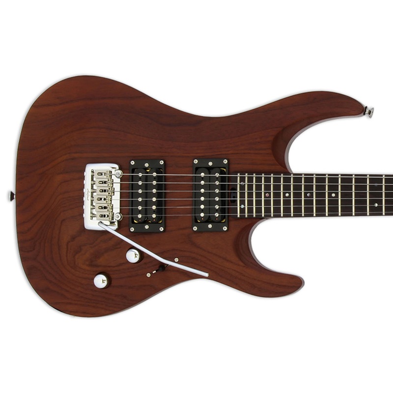 Aria MAC-DLX Pro II Electric Guitar – Stained Brown