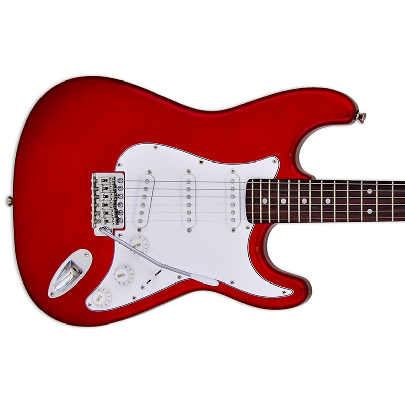 Aria STG-003 Pro II Electric Guitar – Candy Apple Red