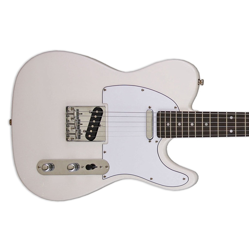 Aria TEG-002M Pro II Electric Guitar – Ivory