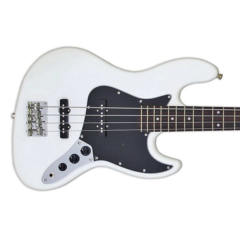 Aria STB-JB/B Pro II Electric Bass – White