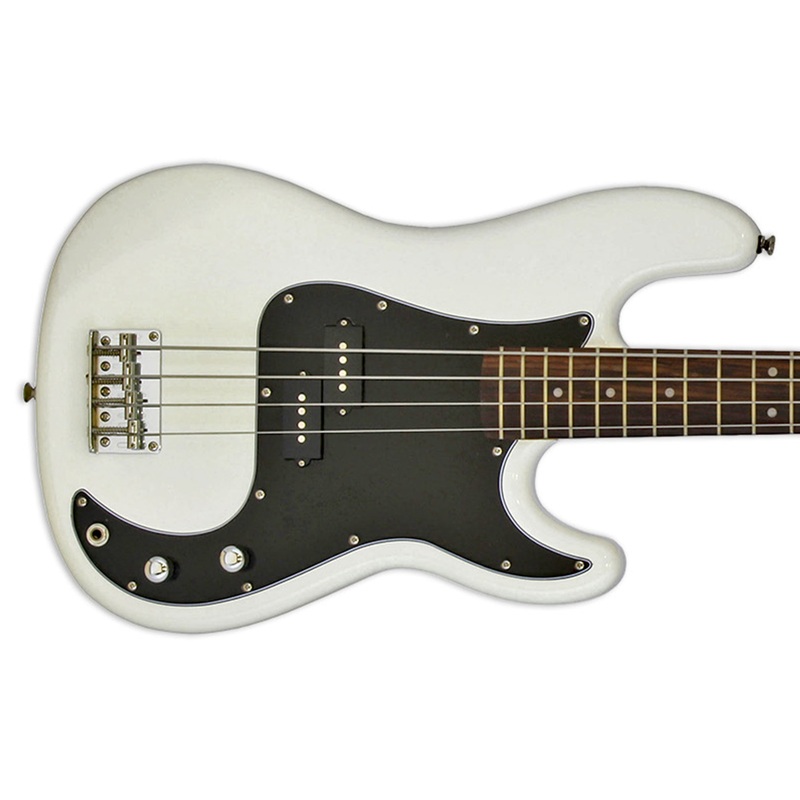 Aria STB-PB/B Pro II Electric Bass – White