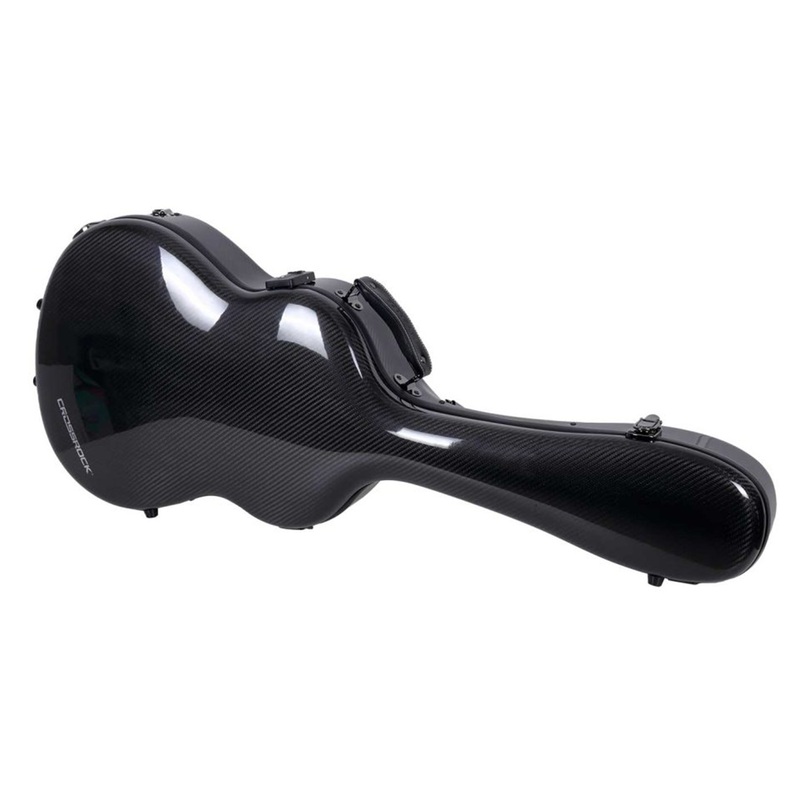 Crossrock CRF6030CBK Air Carbon 4/4 Classical Guitar Case – Black