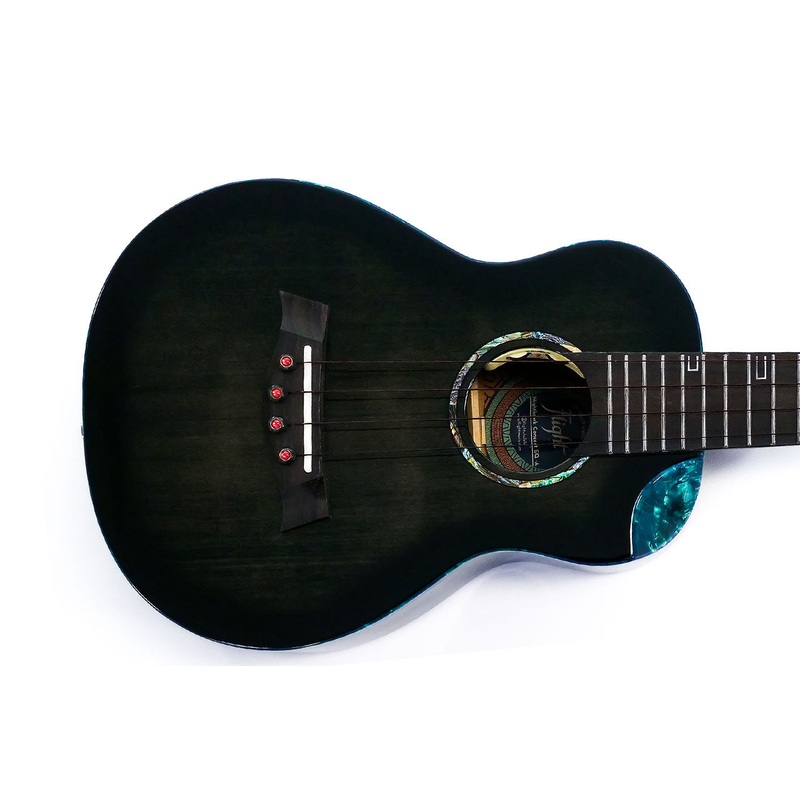 Flight Nighthawk EQ-A Solid Spruce Top Concert Ukulele