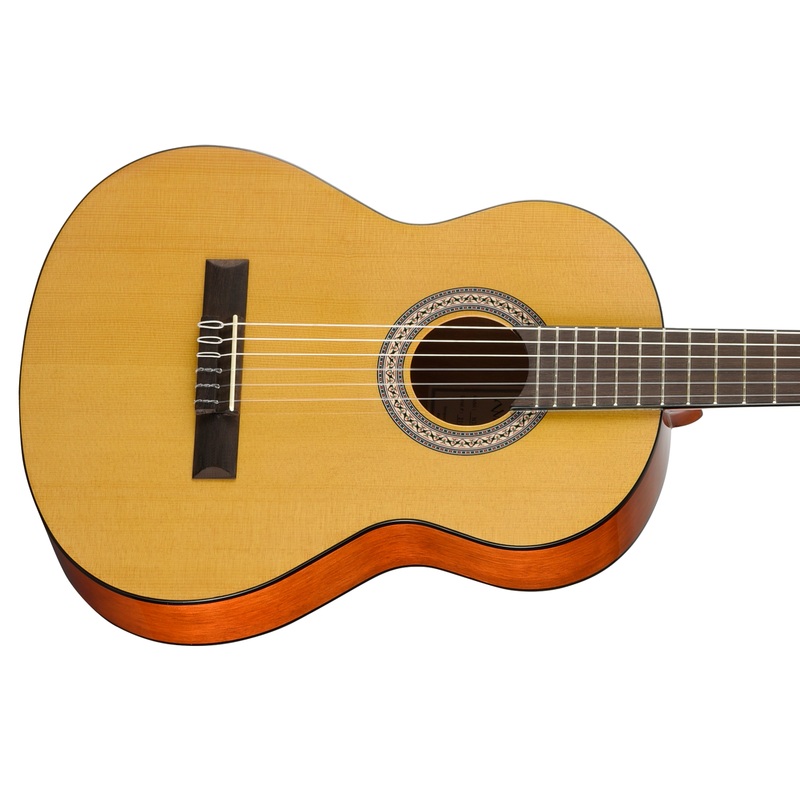 Walden Guitars N350-3/4 Standard Nylon Classical Guitar