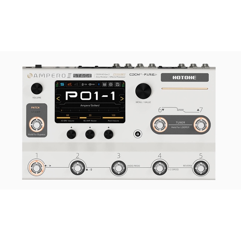 Hotone Ampero II MP-380 Stage Amp Modeler/Effects Processor