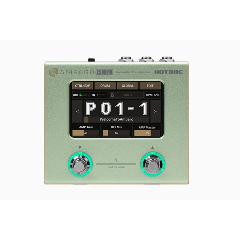 Hotone MP-50MC Ampero Mini Guitar Pedal – Matcha