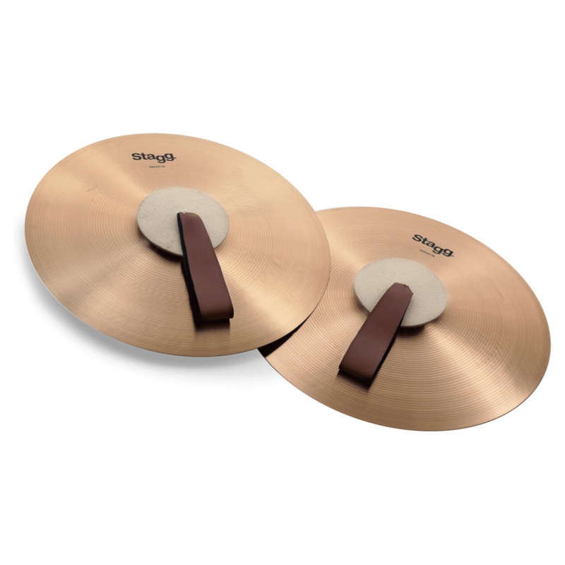 Stagg MASH18 18″ Marching/Concert Cymbals – Pair