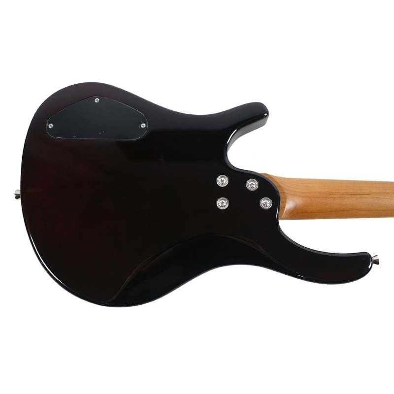 Flight PBR Poplar Burl Top Solid Body Electric Mini Bass