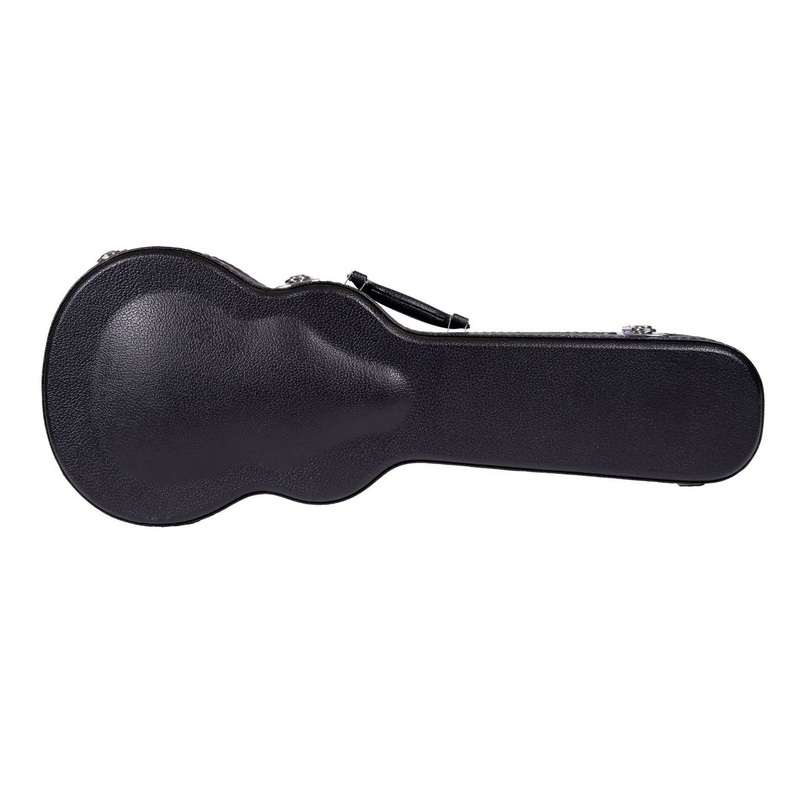 Kala BCC-AT Black Archtop Concert Ukulele Hardshell Case