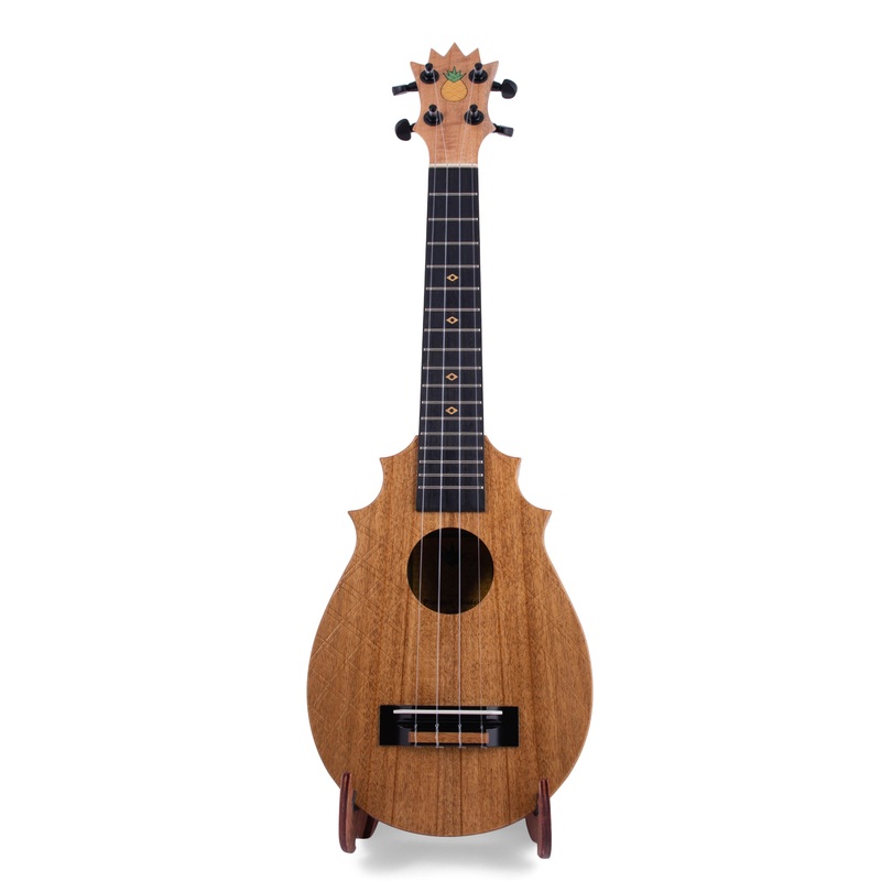 UkeSA Pineapple Sunday Opio Concert Ukulele Solid Acacia “Charlemagne” by Pops KoAloha (DISCOUNTED $387)