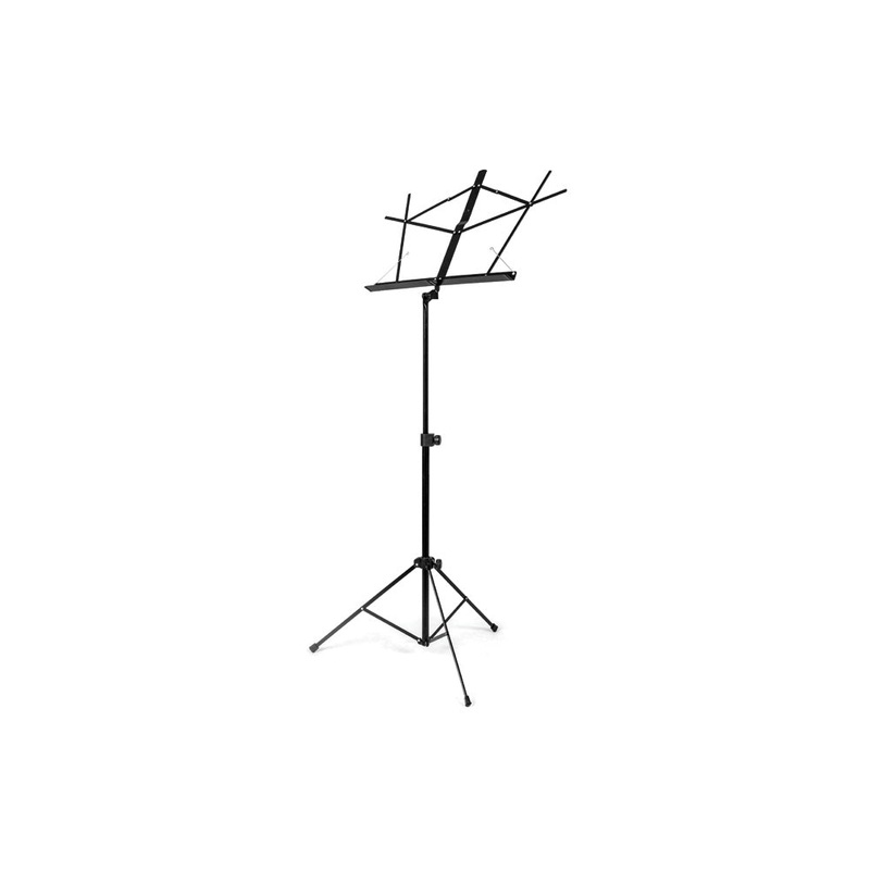 Nomad NBS-1107 Lightweight Music Stand  Adjustable Angle  Black