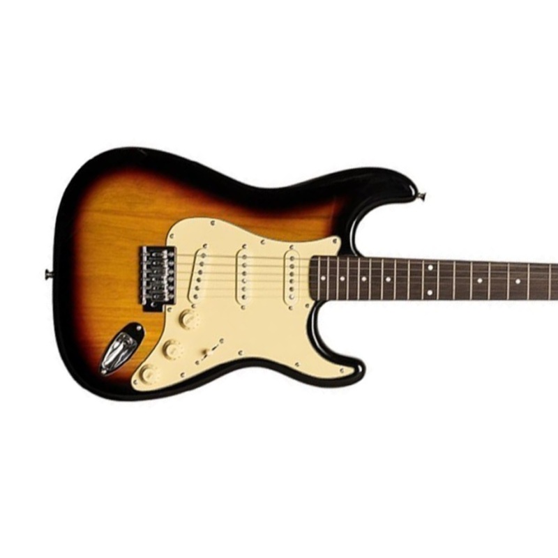 Stagg SES-30-SNB Standard Strat Style Electric Guitar – Sunburst