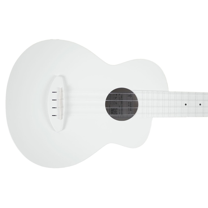 ANueNue Lyra LFG-NW New White Hybrid Concert Ukulele