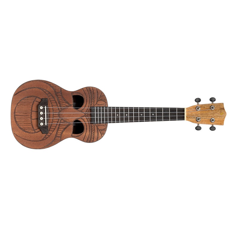 Stagg UC-TIKI-MAIO Sapele Tiki Series Concert Ukulele
