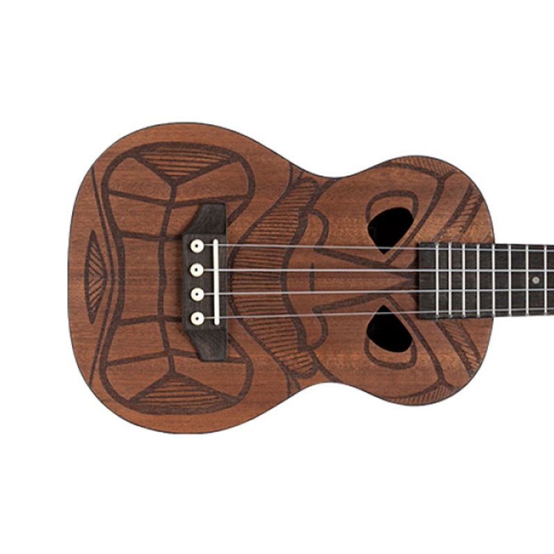 Stagg UC-TIKI-MENA Sapele Tiki Series Concert Ukulele