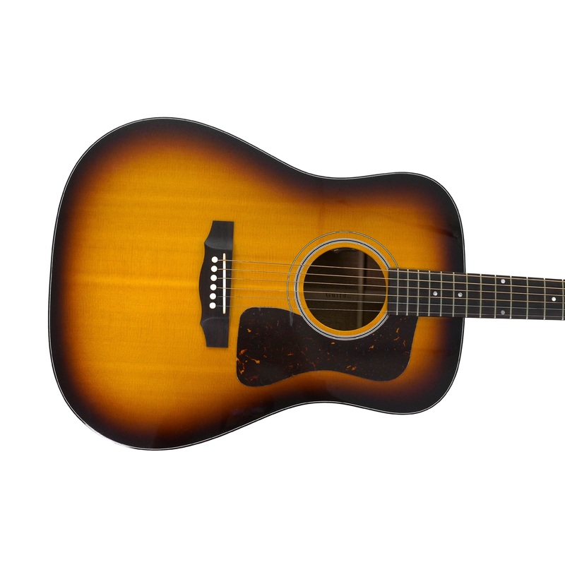 [OPEN BOX] Guild D-40E GSR Traditional Spruce Top Acoustic Electric Guitar – Antique Sunburst “Luma”
