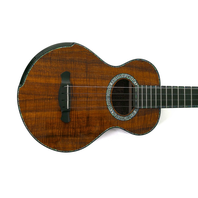Cornerstone Custom Hawaiian Curly Koa Tenor Ukulele “Kapiolani”
