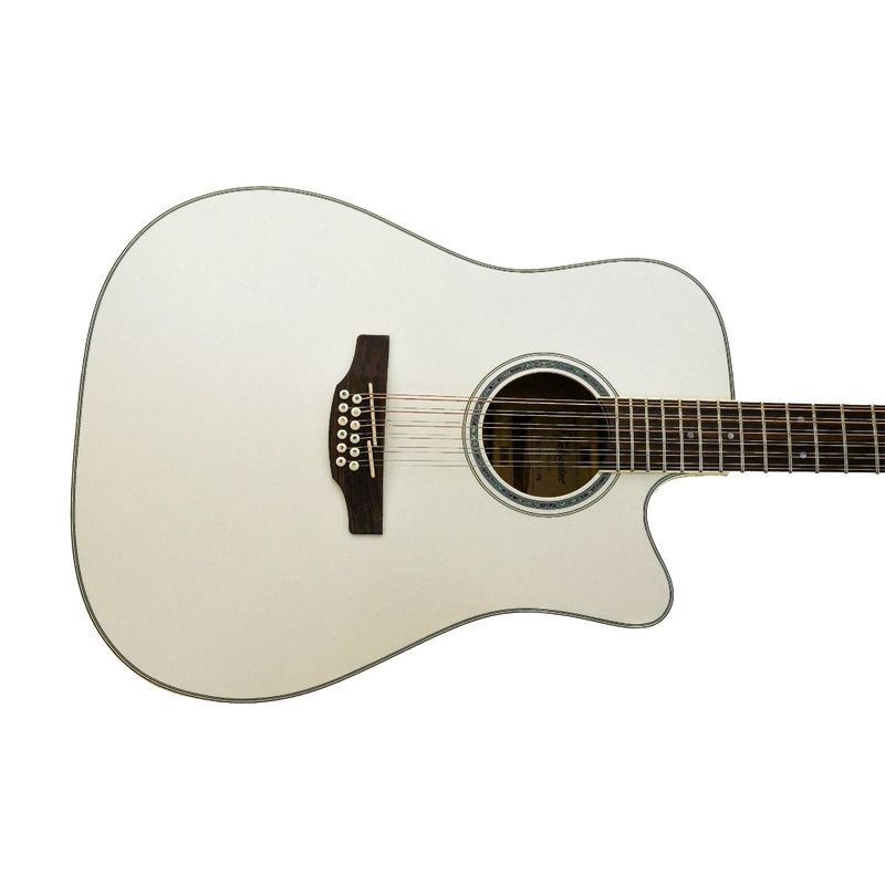 Takamine GD37CE-12 PW Acoustic Electric Guitar – Pearl White “Noel”