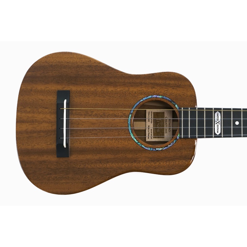 Romero Creations RC-TTD-P Phoenix Wood Tiny Tenor Dreadnought Ukulele