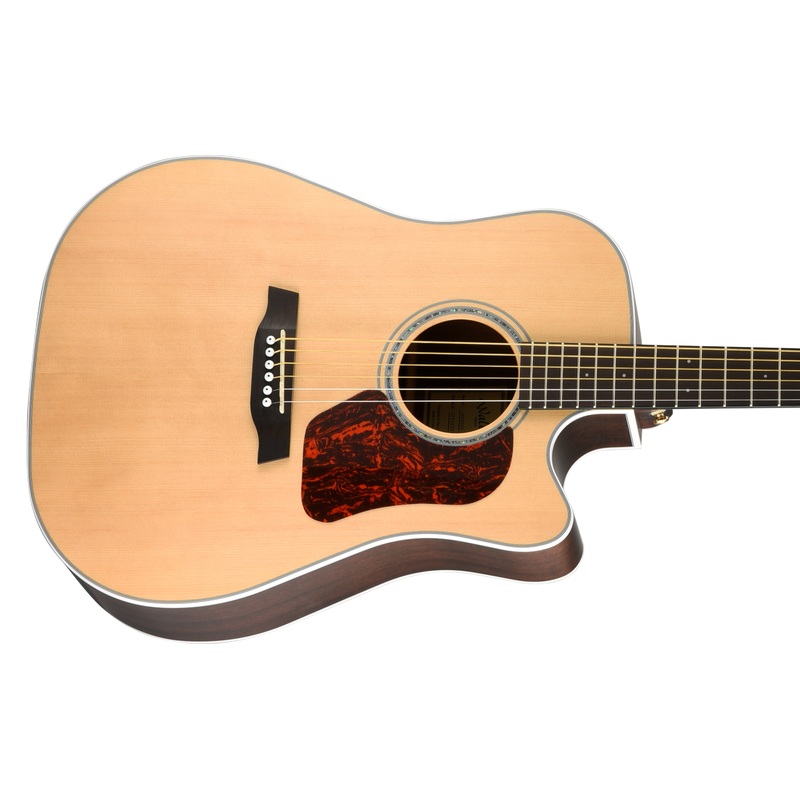 Walden Guitars D603CE The Natura Dreadought Acoustic Cutaway-Electric Guitar – Satin Natural