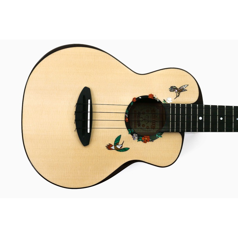ANueNue UT200HB Hummingbird Moon Bird Spruce/Rosewood Tenor Ukulele