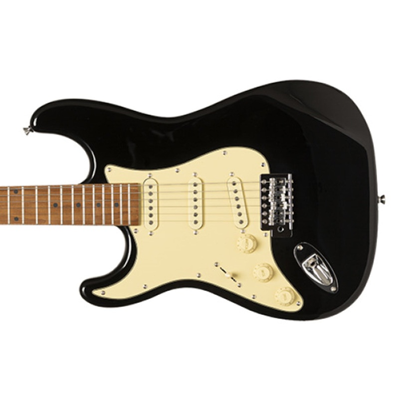 Stagg SES-55 Series 55 Electric Guitar – Black Left-Handed