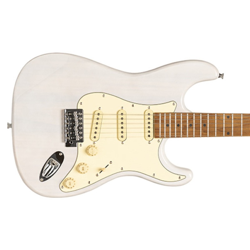 Stagg SES-55 Series 55 Electric Guitar – See Through White Blonde