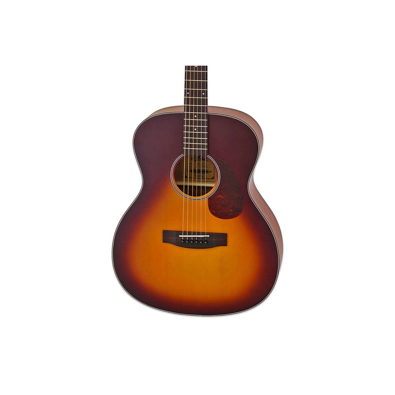 Aria 101-MTTS-OM Matte Tobacco Sunburst Spruce Top Orchestra Guitar