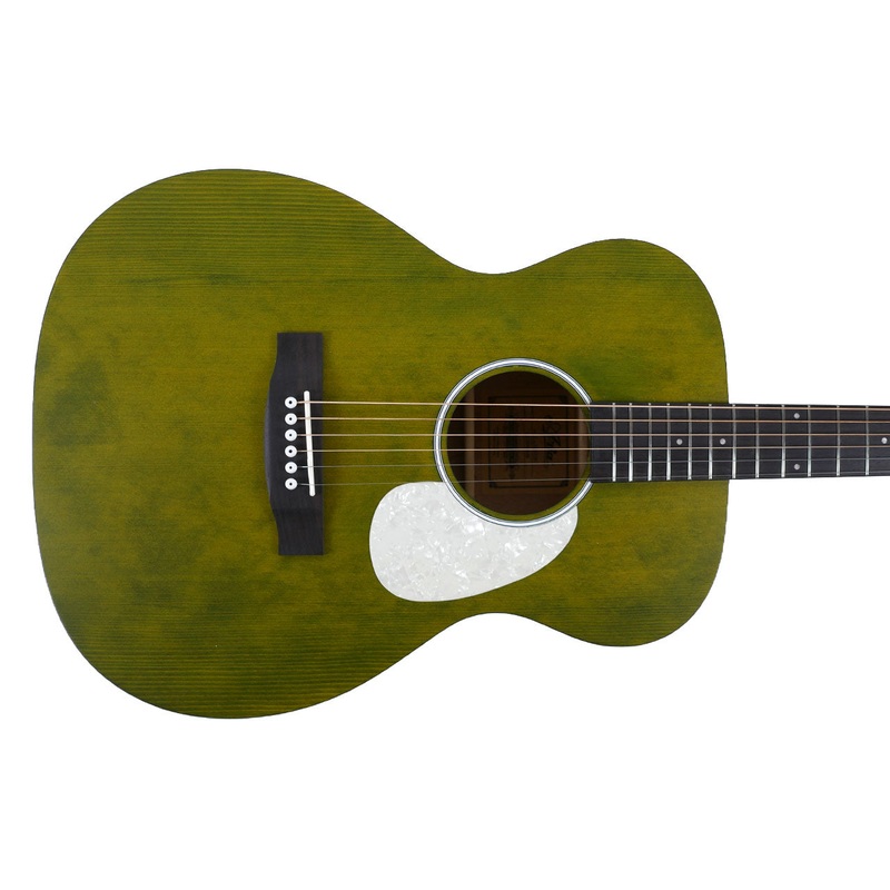 Aria 101UP-STGR Urban Player Stained Green Acoustic Orchestra Guitar