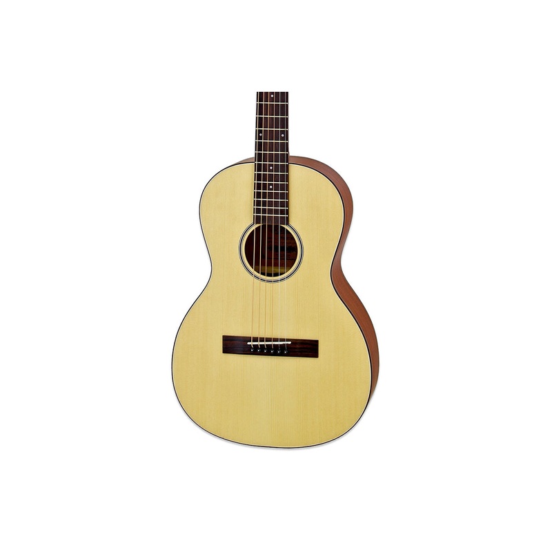 Aria 131-MTN Matte Natural Spruce Top Parlor Guitar