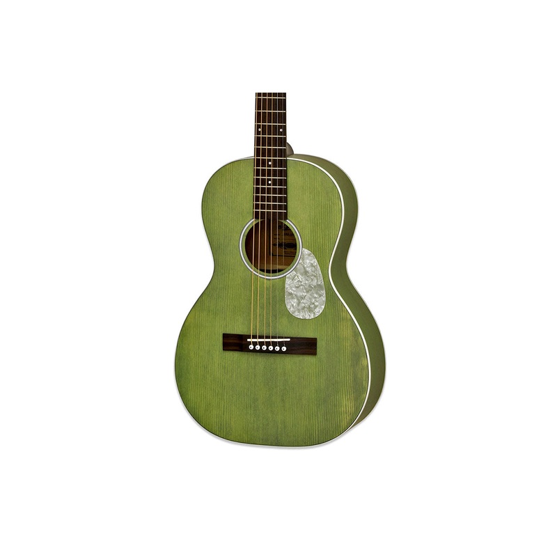 Aria 131-UP-STGR Urban Player Stained Green Parlor Guitar