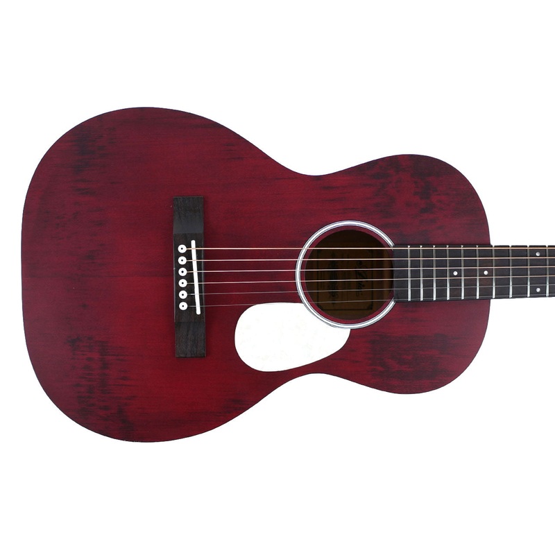 Aria 131UP-STRD Urban Player Stained Red Acoustic Parlor Guitar